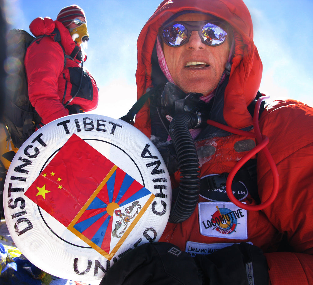 Theodore Fairhurst on Mount Everest